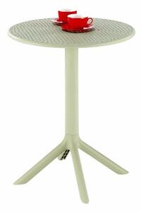 Masă de exterior Houston 1635, Mentă deschis, Plastic, 72cm, 6 kg