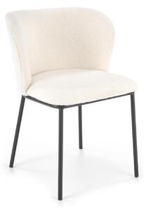 Scaun Houston 1668, Negru, Crem, 75x57x59cm, 6 kg