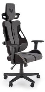 Scaun gaming Houston 1713, Negru, Gri, 130x66x68cm, 26 kg