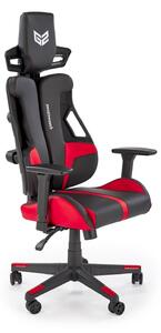 Scaun gaming Houston 1712, Negru, Roșu, 130x66x68cm, 26 kg