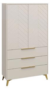 Raft Comfivo Citrus I, Bej, MDF, PAL laminat, 180x104x40cm, 81 kg