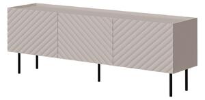 Comodă TV Sillen, Negru, Cașmir, MDF, PAL laminat, 59x166x40cm, 33 kg