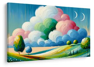 Tablou - Peisaj cu nor (90x60 cm)