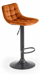 Scaun de bar Houston 964, Portocaliu închis, 84x43x44cm, 7 kg