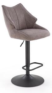 Scaun bar Houston 1843, Gri, Negru, 96x50x54cm, 8.5 kg