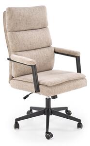 Scaun de birou Houston 1834, Bej, Negru, 104x65x50cm, 17.8 kg
