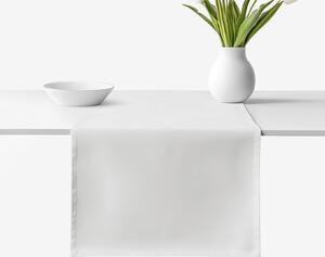 Goldea napron de masă 100% bumbac - gri deschis 20x120 cm