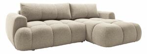 Colțar TrendyNest Ansera I, Funcția de dormit, Spațiu de depozitare, 270x173x85cm, 129 kg, Picioare: Plastic