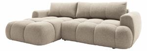 Colțar TrendyNest Ansera I, Funcția de dormit, Spațiu de depozitare, 270x173x85cm, 129 kg, Picioare: Plastic