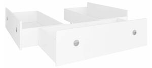 Spațiu de depozitare Novsore 129, Alb, PAL laminat, 31x104x48cm, 26.75 kg