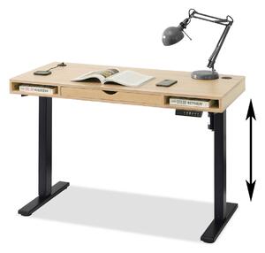 Masă PC Osto 120 (stejar sonoma + negru). Promo -17%. 1109832