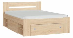 Pat Novsore 128, Stejar Sonoma, PAL laminat, 86x146x205cm, 75 kg