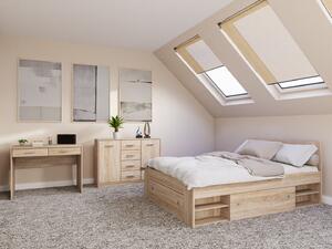 Set dormitor Novsore 156, Stejar Sonoma, PAL laminat