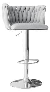 Scaun bar Comfivo Hilaritas IV, Argint, Gri, 85x50x52cm, 17.7 kg