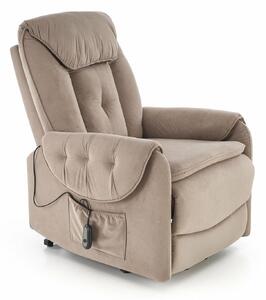 Fotoliu recliner Houston 1947, Bej, Tapiterie, 90x80x97cm, 47 kg