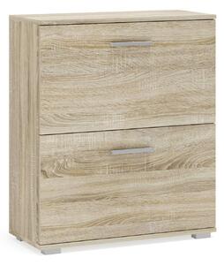Dulap pantofi Cirveso 121, Stejar Sonoma, PAL laminat, 82x70x32cm, 26.5 kg