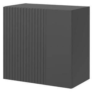 Dulap de perete Species I, Negru, PAL laminat, MDF, 50x50x30cm, 11.5 kg