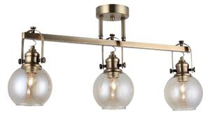 Plafonieră POLINO 3xE27/40W/230V bronz