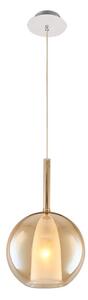 Lustră suspendată pe cablu MUSCAT, 1xE14/40W/230V, aurie