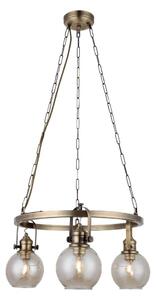 Candelabru pe lanț POLINO 3xE27/40W/230V bronz