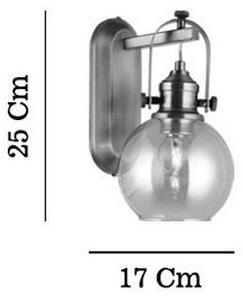 Aplica de perete POLINO 1xE27/40W/230V bronz