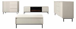 Set de living Comfivo Delruva III, Cașmir, PAL laminat, MDF