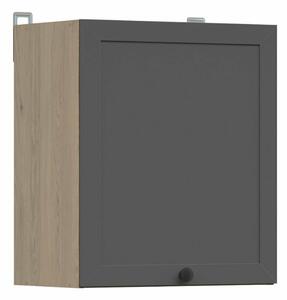 Dulap de perete modular Classic Grey Oak 106, PAL laminat, 57x50x31cm, 10.85 kg