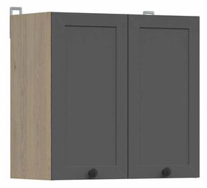 Dulap de perete modular Classic Grey Oak 113, PAL laminat, 58x60x31cm, 13.8 kg