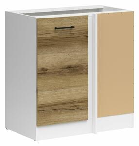 Dulap de colț modular Dela 112, 83x79x45cm, 21.7 kg