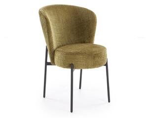 Scaun Houston 2034, Negru, Măslin deschis, 80x55x66cm, 16 kg