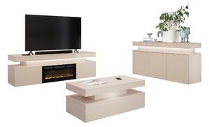 Set de living Monfero I, Cașmir, PAL laminat, MDF