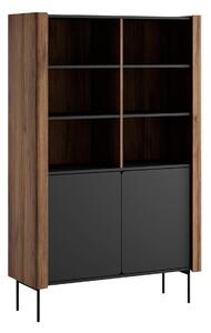 Raft Arcas, Nuc, Negru, PAL laminat, 167x105x40cm, 58.5 kg