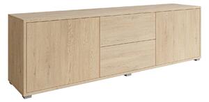 Comodă TV Comfivo Tutela, Stejar, PAL laminat, 50x141x41cm, 35 kg
