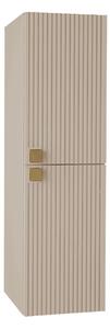 Cabinet de baie suspendat Panium, Maro deschis, MDF, PAL laminat, 120x35x35cm, 26 kg