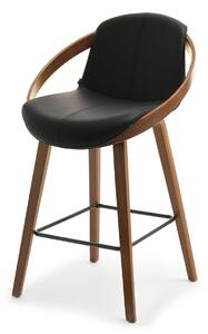 Scaun Lila H (nuc închis + nuc). Promo -14%. 1110713
