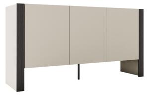 Bufet Vocio, Negru, Cașmir, PAL laminat, 79x151x41cm, 44 kg