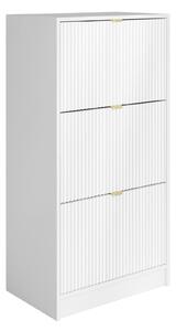 Dulap pantofi Comfivo Velal III, Alb, MDF, PAL laminat, 120x60x40cm, 35 kg