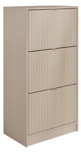 Dulap pantofi Comfivo Velal III, Bej, MDF, PAL laminat, 120x60x40cm, 35 kg