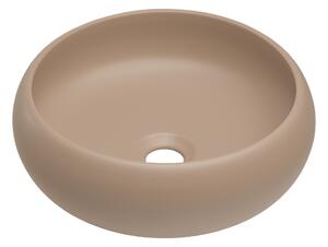Comad Wiki lavoar 36x36 cm rotund de blat maro/bej UN-WIKI-MC