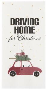 IB Laursen Servetele de masa DRIVING HOME FOR CHRISTMAS 40x40 cm, 16 buc