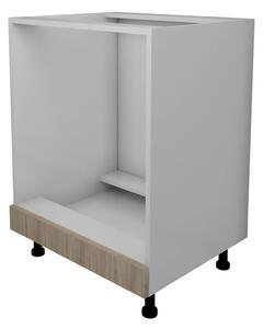 Corp haaus Lecce, Stejar Sonoma/Alb, 60 x 50 x 80 cm