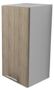 Corp haaus Lecce, 1 Usa, Stejar Sonoma/Alb, 30 x 30 x 65 cm