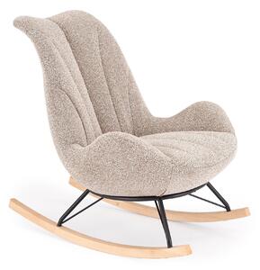 Scaun balansoar Houston 2099, Bej, Negru, Maro deschis, 100x58x100cm, 20 kg