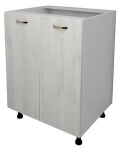Corp haaus Lecce, 2 Usi, Pin Alb/Alb, 60 x 50 x 80 cm