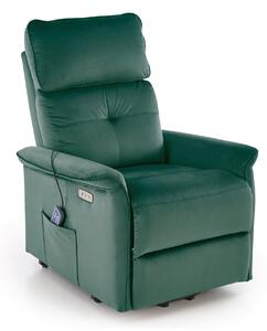 Fotoliu recliner Houston 1979, Verde, Tapiterie, 82x80x90cm, 46.6 kg