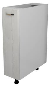 Corp haaus Lecce, Pin Alb/Alb, 20 x 50 x 80 cm
