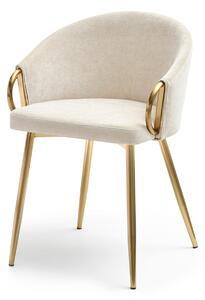 Scaun Carma K (crem + auriu). Promo -13%. 1110997