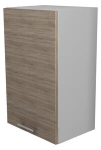 Corp haaus Lecce, 1 Usa, Stejar Sonoma Inchis/Alb, 40 x 30 x 65 cm