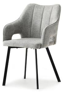 Scaun Carl (gri + negru). Promo -14%. 1111024