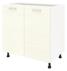 Corp haaus Lecce, 2 Usi, Larice/Alb, 80 x 50 x 80 cm